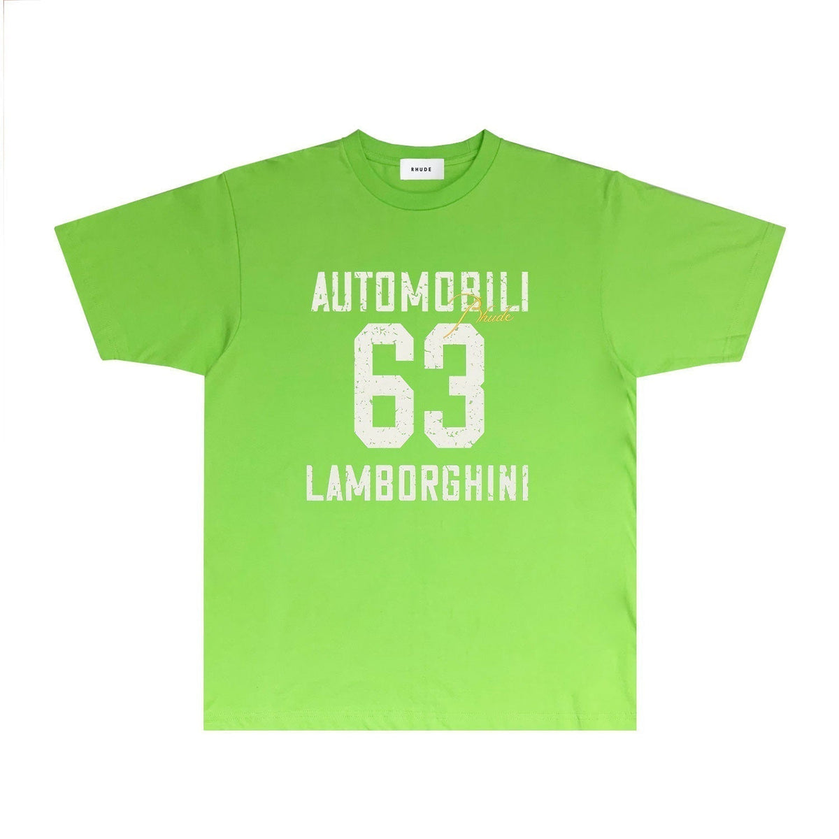 Rhude T-shirts Printed Trendy Pure Cotton