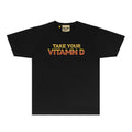 Gallery Dept T Shirt Retro Printed Loose Short-Sleeved Shirt