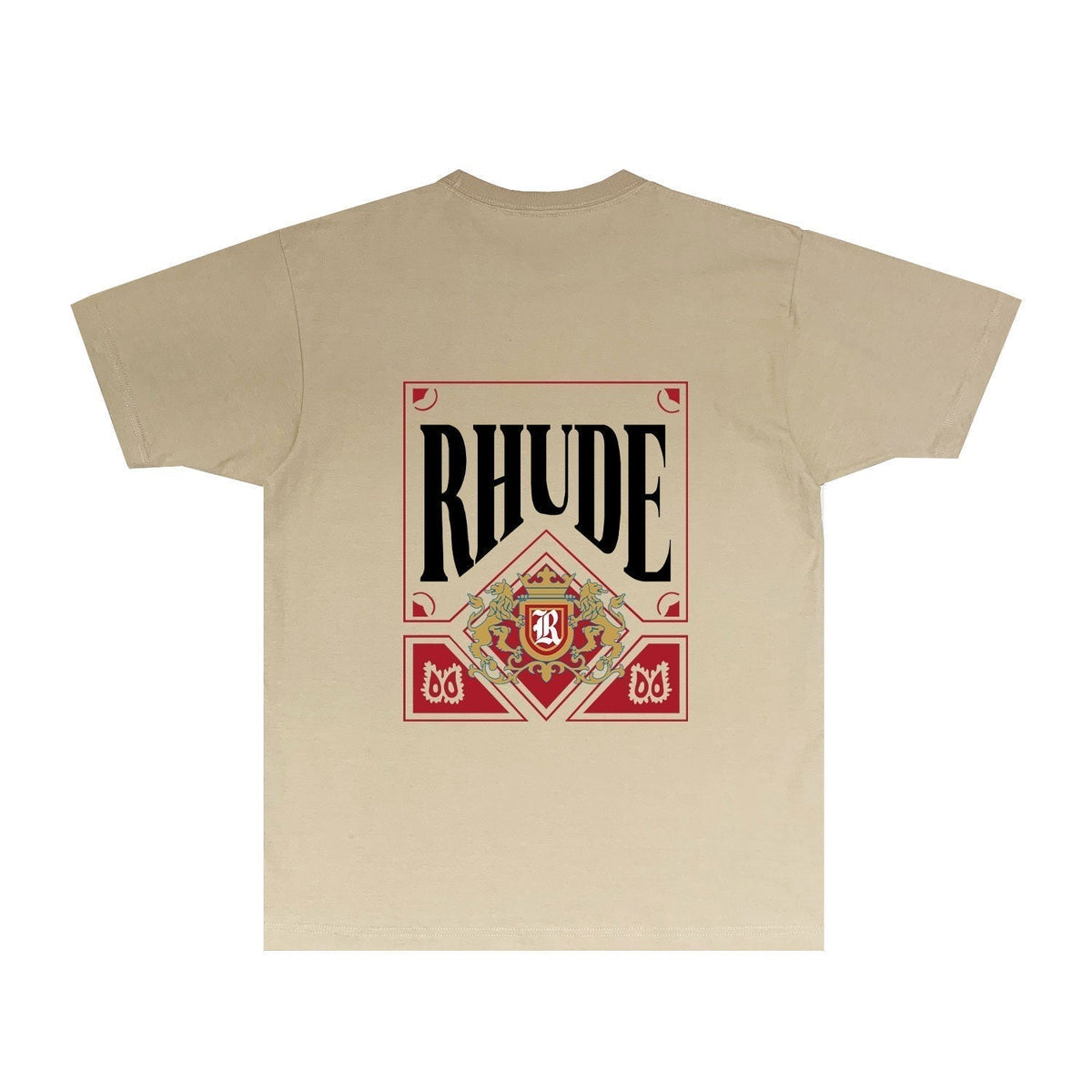 Rhude T-shirts Printed Trendy Pure Cotton