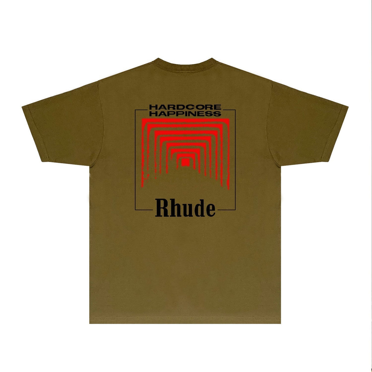 Rhude T-shirts Printed Trendy Pure Cotton