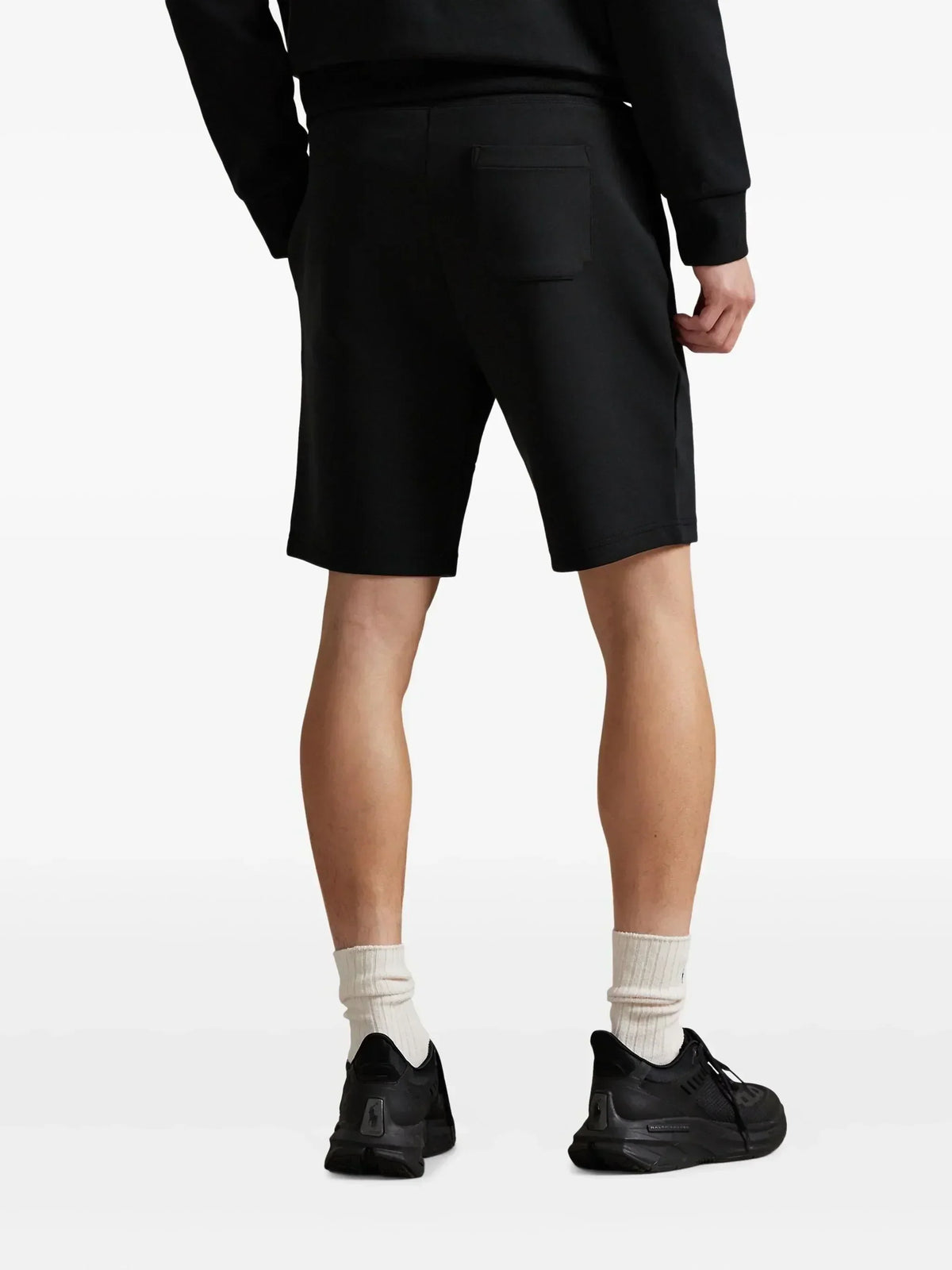 RALPH LAUREN Double-Knit Shorts Black