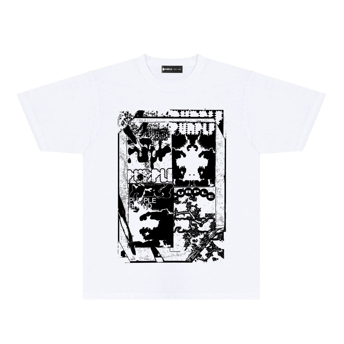 PURPLE  fashion T-shirt