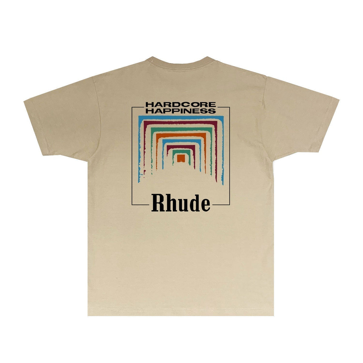 Rhude T-shirts Printed Trendy Pure Cotton