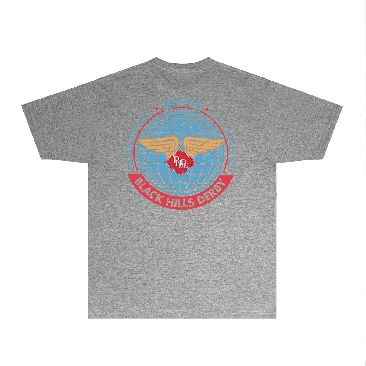 Rhude T-shirts Printed Trendy Pure Cotton