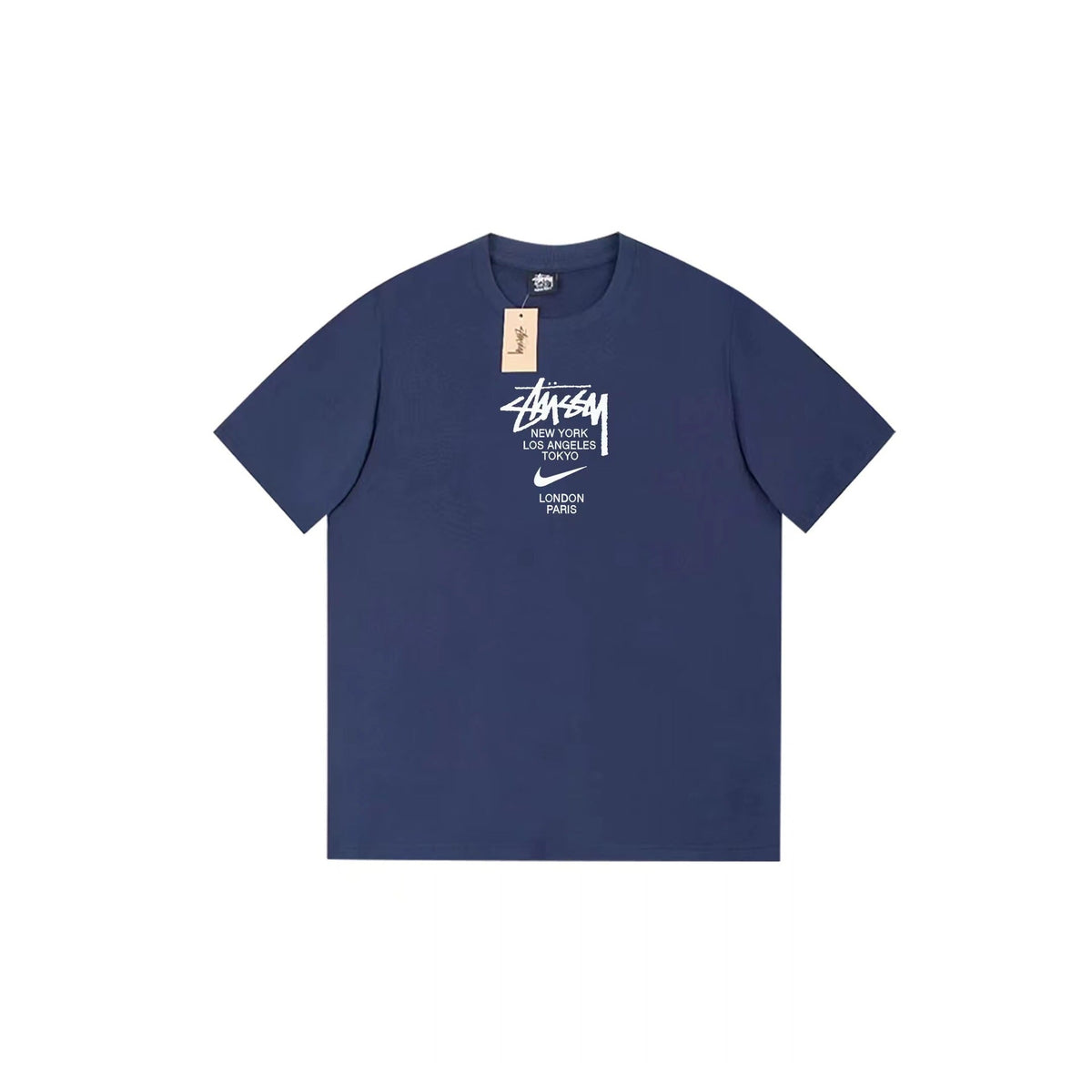 Stussy T-Shirts Loose Casual T-Shirts Same for Men and Women